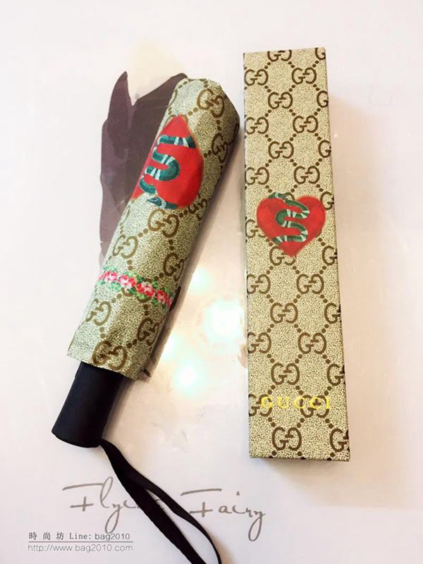 GUCCI古馳傘 GUCCI古馳傘 2018年度 最新火爆單品 極品G家自動傘 小蛇圖案 隔熱 防曬晴雨傘  zm1009